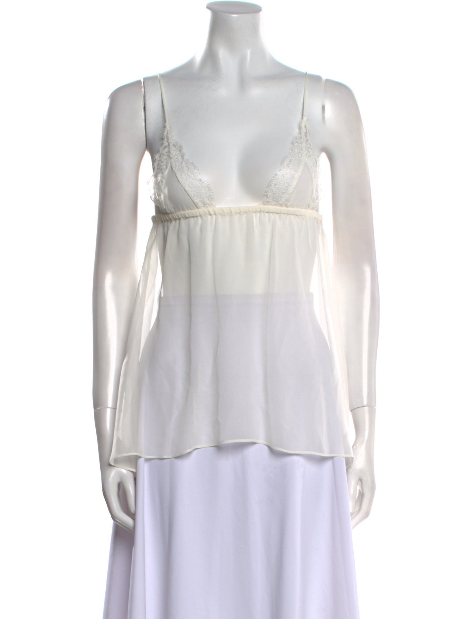 Kiki De Montparnasse V-Neck Sleeveless Blouse