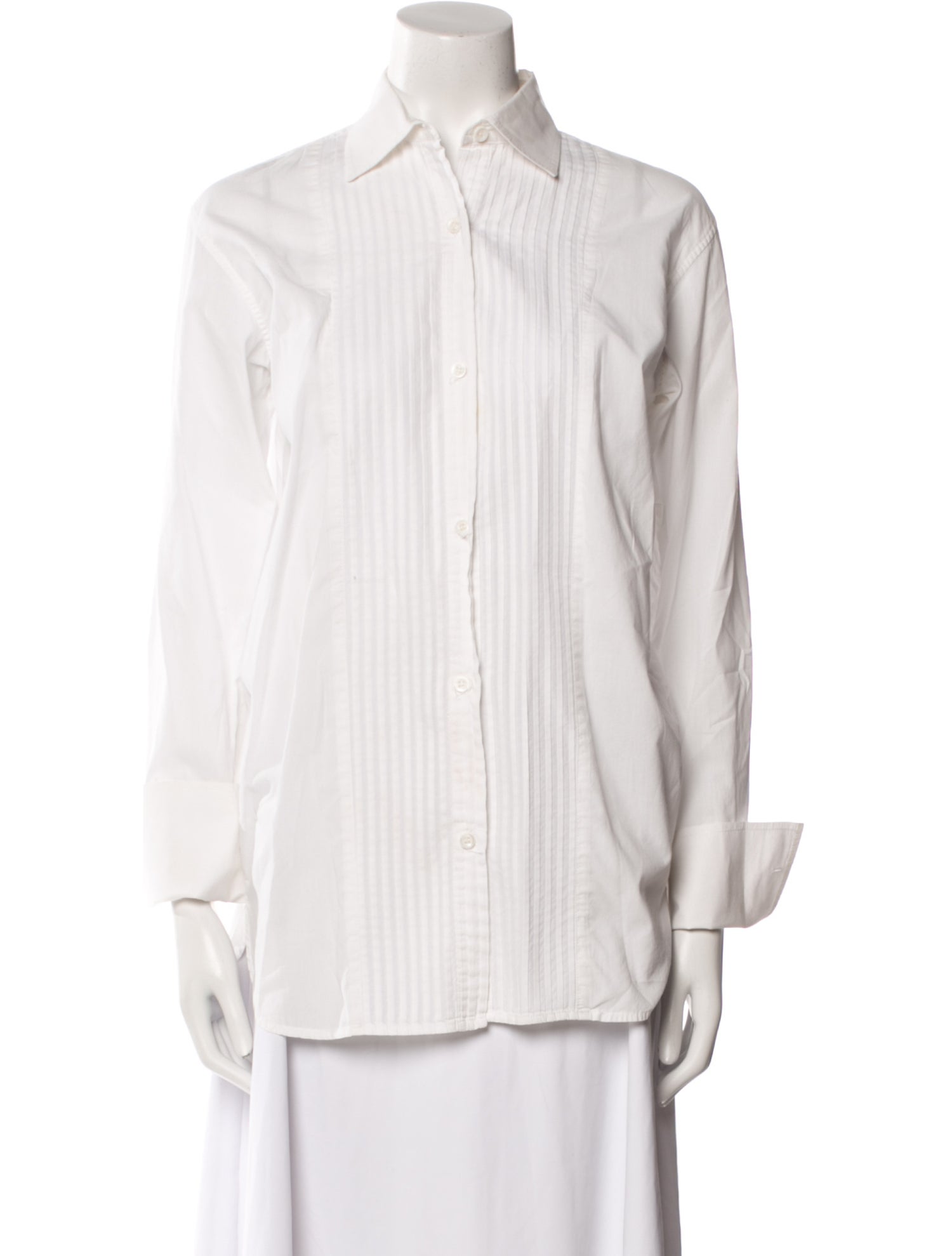 Kiki De Montparnasse Striped Long Sleeve Button-Up Top