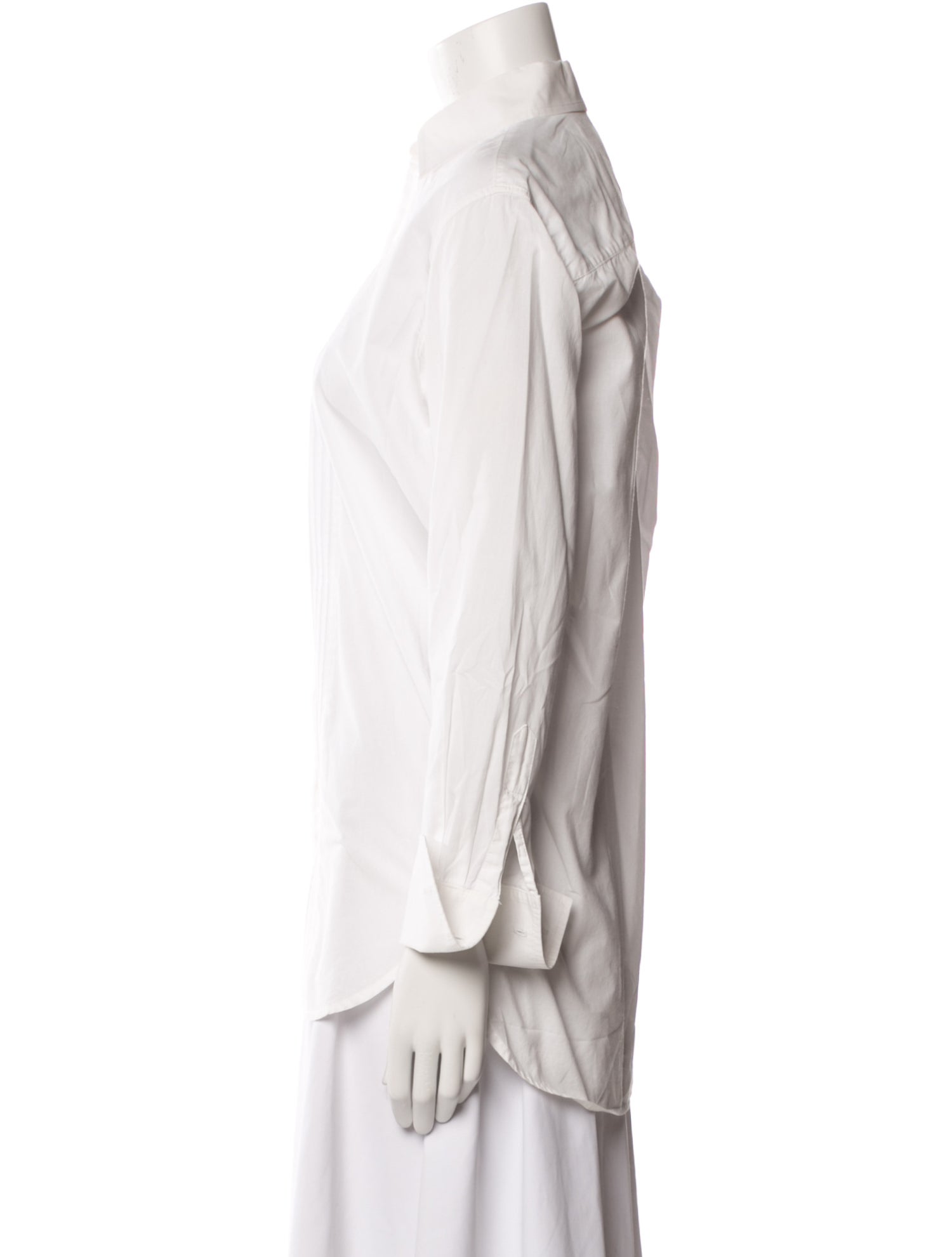 Kiki De Montparnasse Striped Long Sleeve Button-Up Top