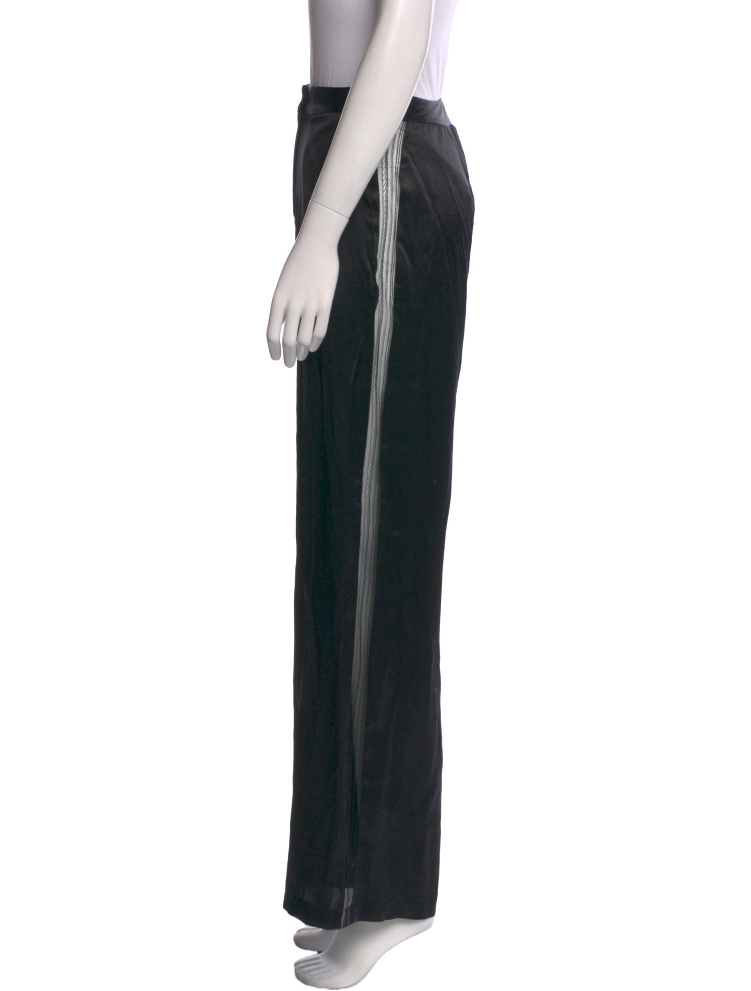 Kiki De Montparnasse Silk Wide Leg Pants