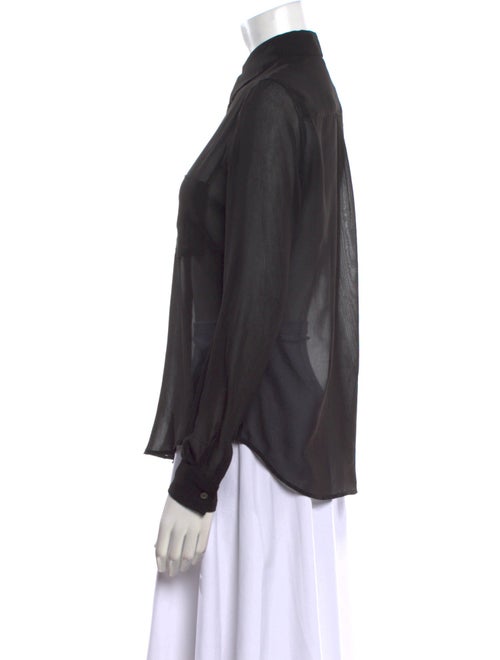 Kiki De Montparnasse Long Sleeve Button-Up Top