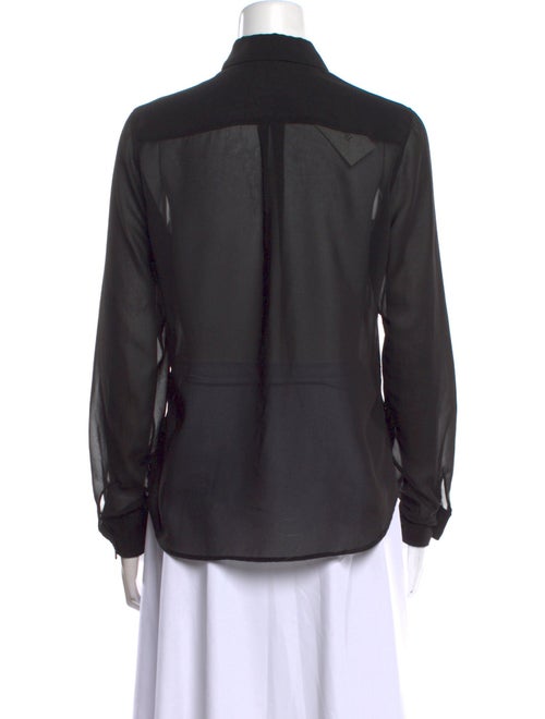 Kiki De Montparnasse Long Sleeve Button-Up Top