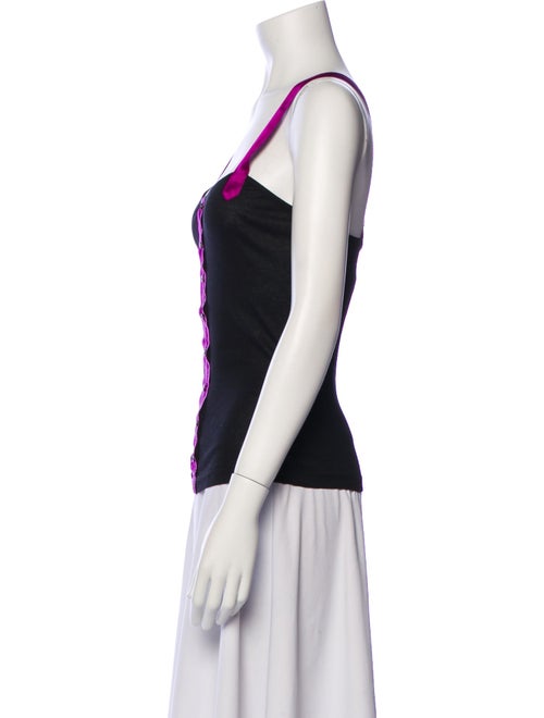 Kiki De Montparnasse Square Neckline Sleeveless Top