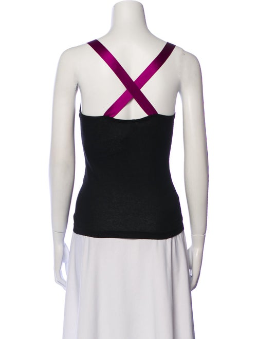 Kiki De Montparnasse Square Neckline Sleeveless Top
