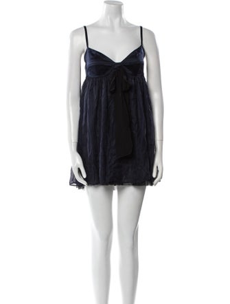 Kiki De Montparnasse Silk Mini Dress