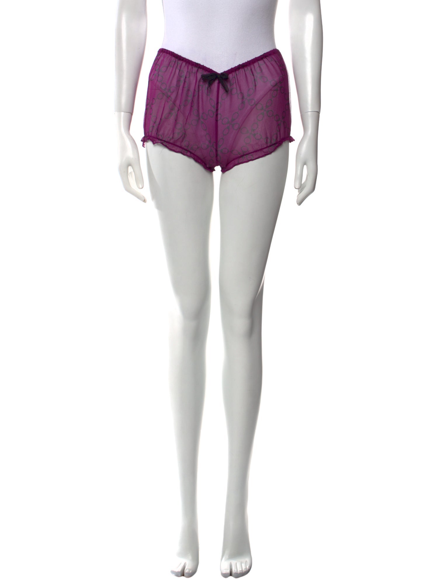 Kiki De Montparnasse Silk Mini Shorts