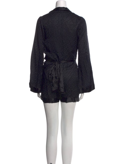 Kiki De Montparnasse Silk V-Neck Romper