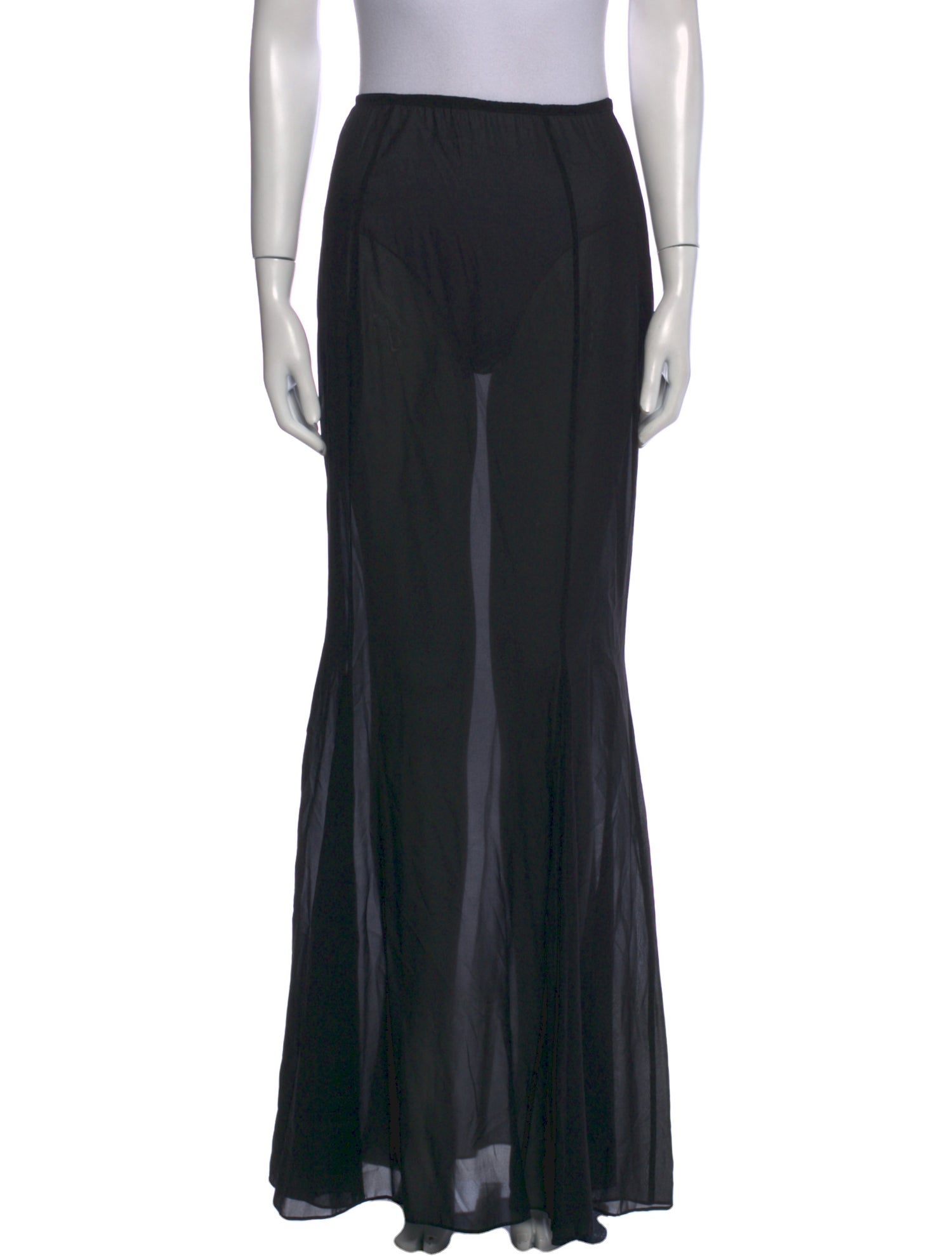 Kiki De Montparnasse Silk Long Skirt