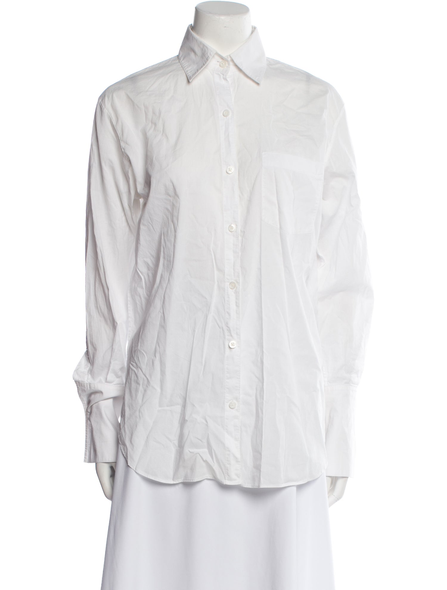 Kiki De Montparnasse Long Sleeve Button-Up Top