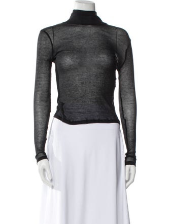 Kiki De Montparnasse Turtleneck Long Sleeve Top