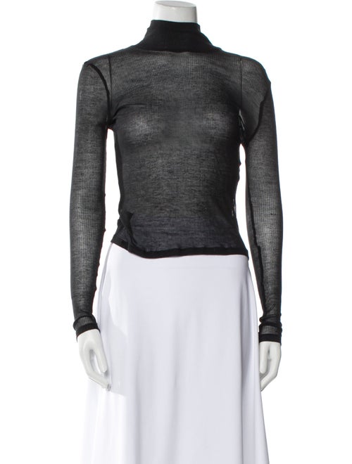 Kiki De Montparnasse Turtleneck Long Sleeve Top