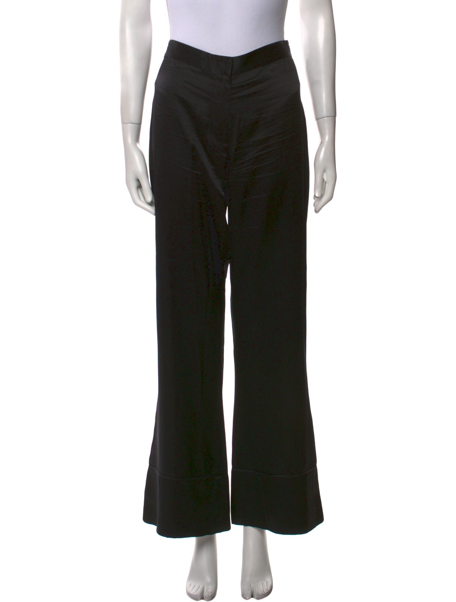 Kiki De Montparnasse Silk Wide Leg Pants