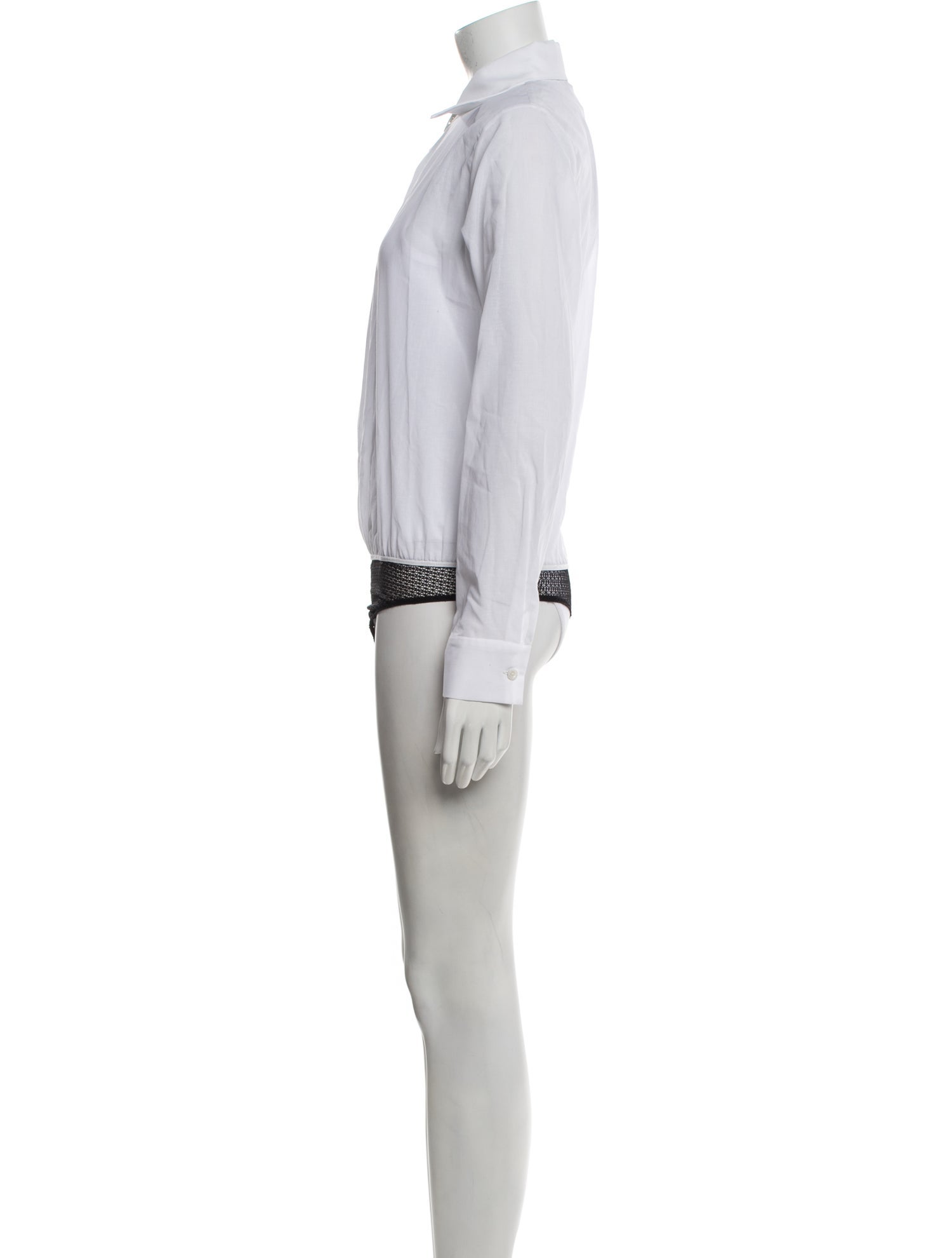 Kiki De Montparnasse Mock Neck Long Sleeve Bodysuit w/ Tags