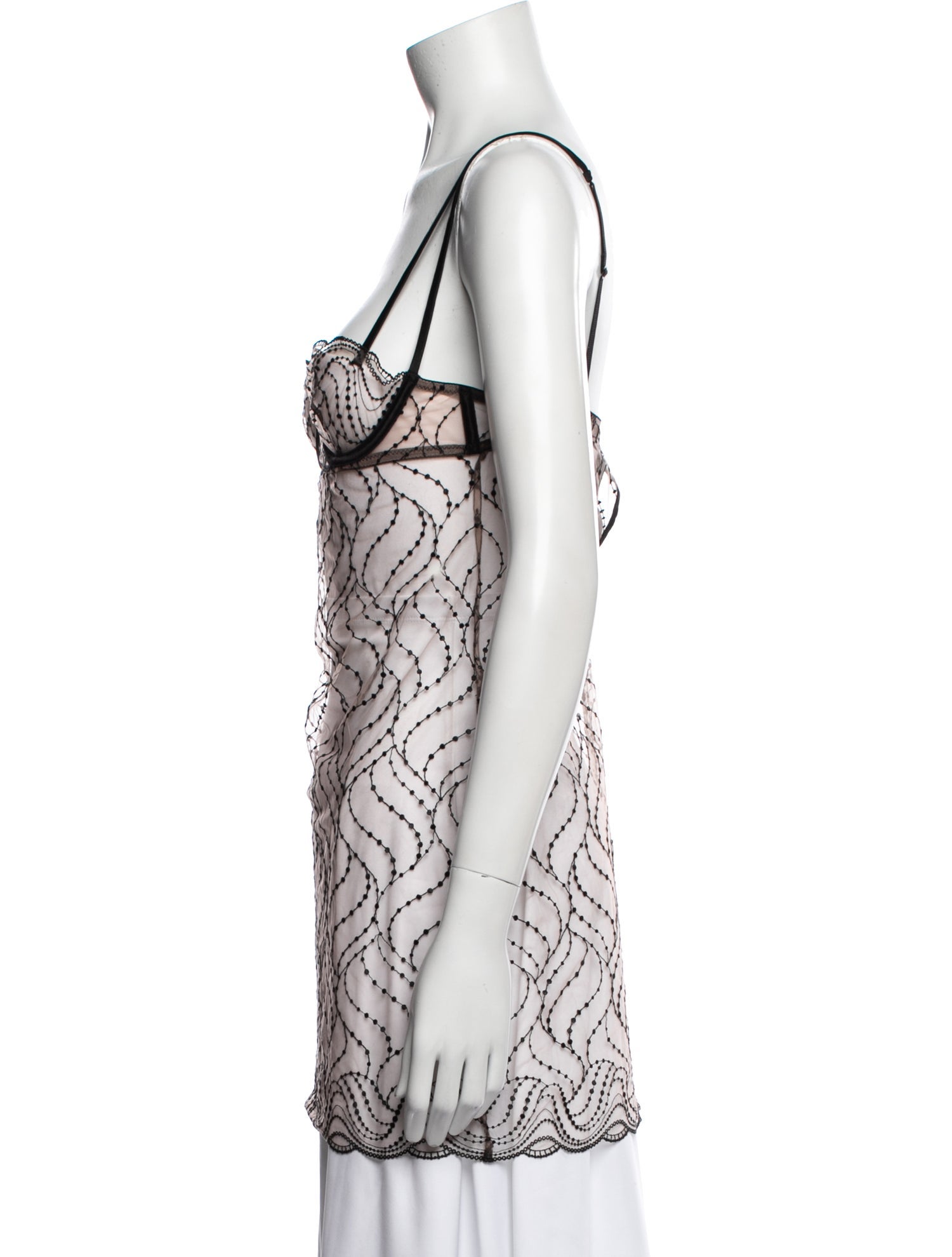 Kiki De Montparnasse Printed Square Neckline Tunic