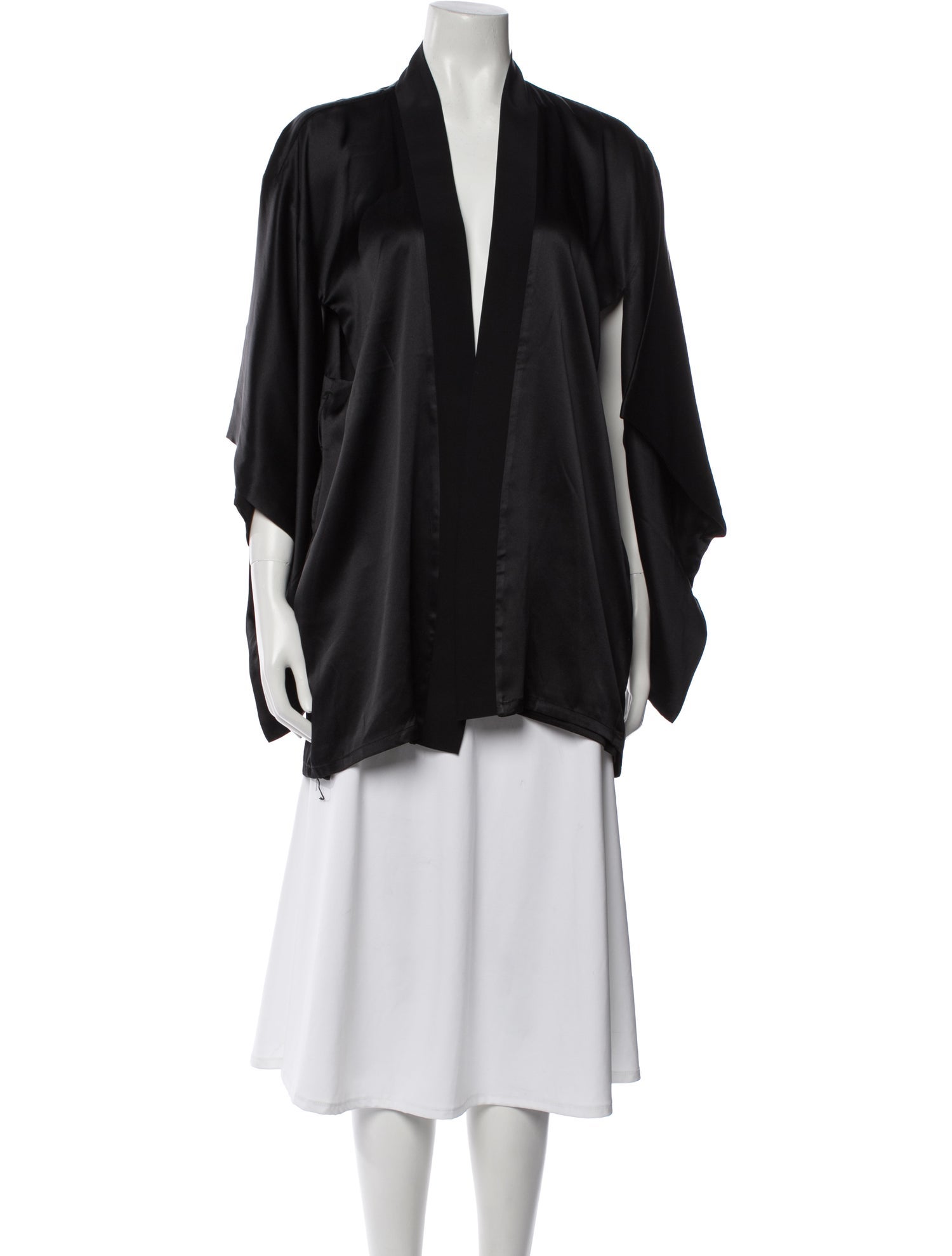 Kiki De Montparnasse Silk V-Neck Tunic