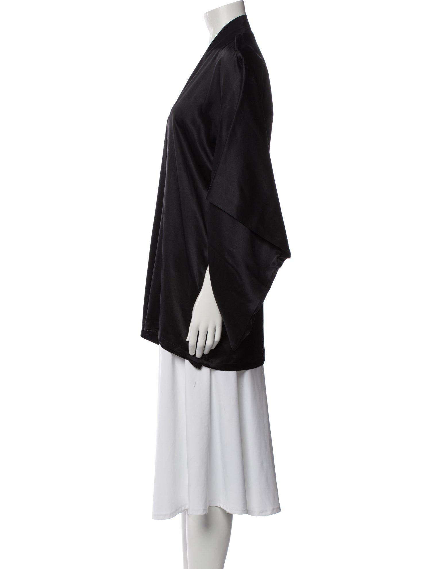 Kiki De Montparnasse Silk V-Neck Tunic