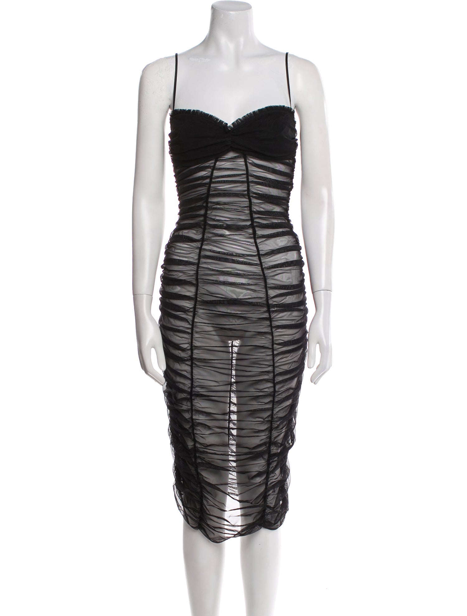 Kiki De Montparnasse Lace Pattern Midi Length Dress