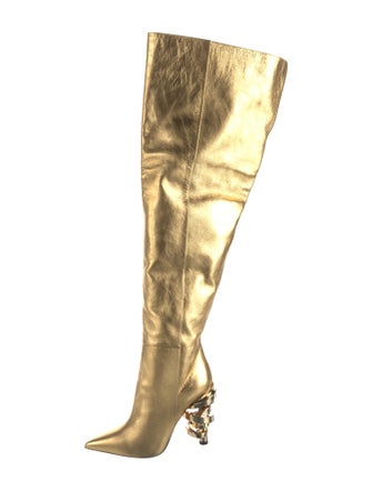 KEEYAHRI x Zerina Akers Patent Leather Boots