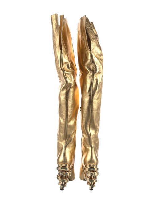 KEEYAHRI x Zerina Akers Patent Leather Boots