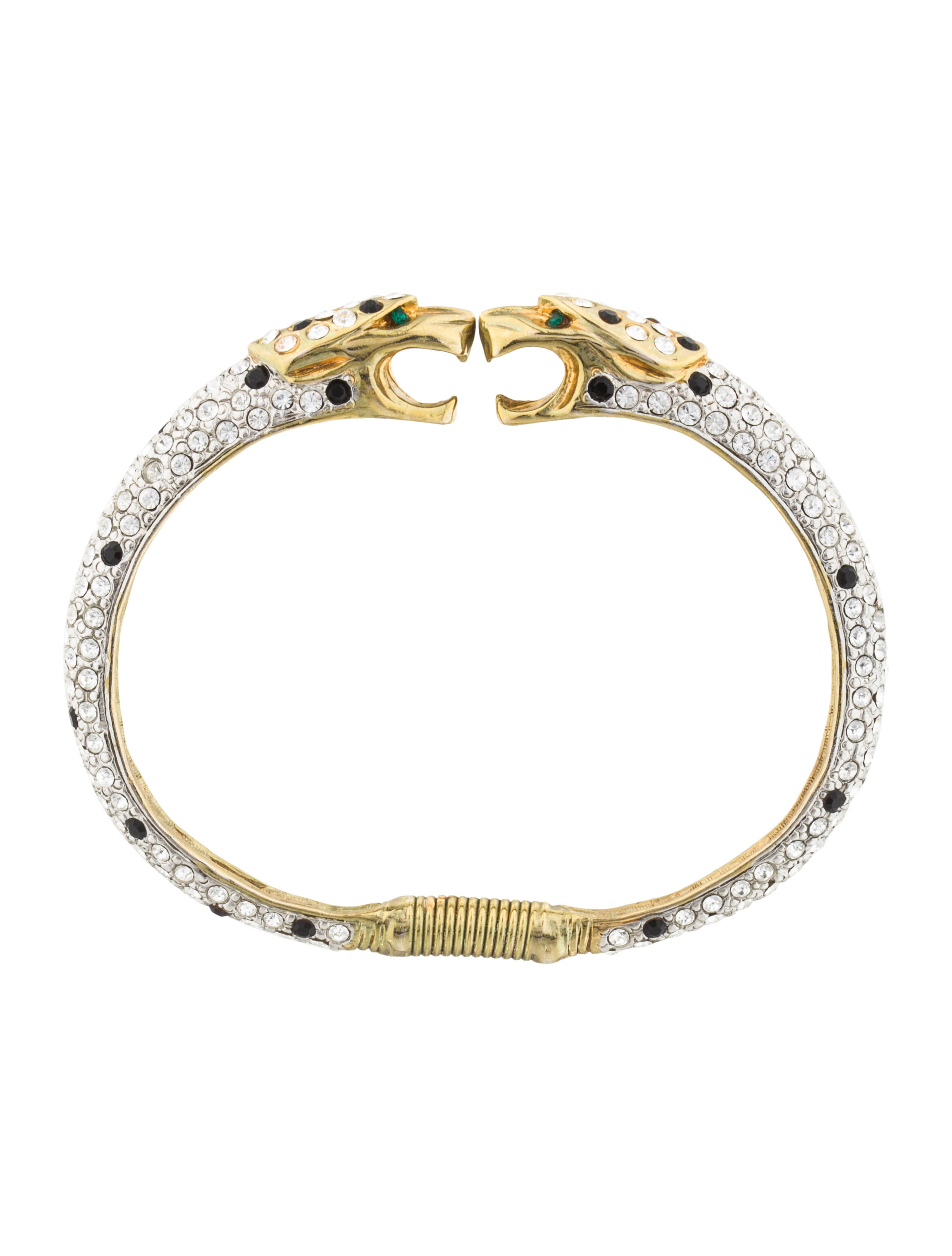 Jay Lane Double Snake Head Cuff Bracelet Bracelets WKE22687