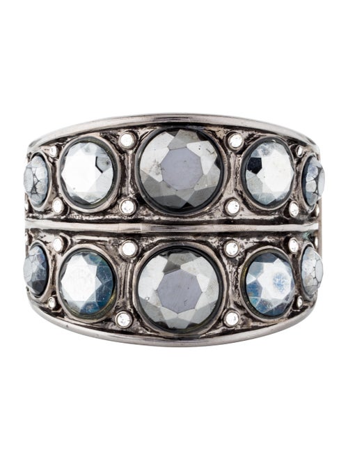 Kenneth Jay Lane Crystal Cuff