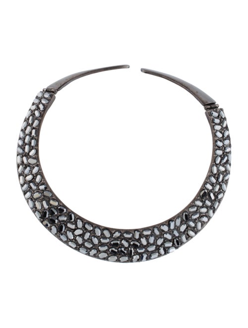 Kenneth Jay Lane Crystal Bib Necklace