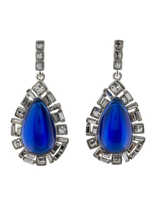 Kenneth Jay Lane Crystal Drop Earrings