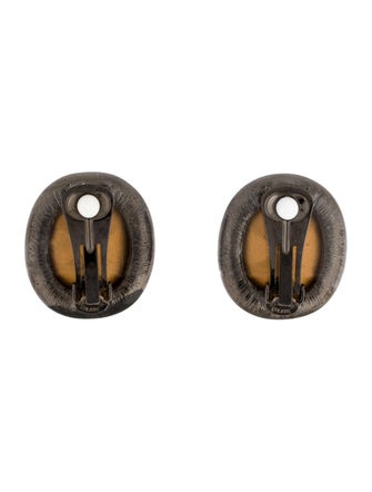 Kenneth Jay Lane Crystal Clip-On Earrings