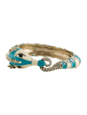 Kenneth Jay Lane Seahorse Bangle