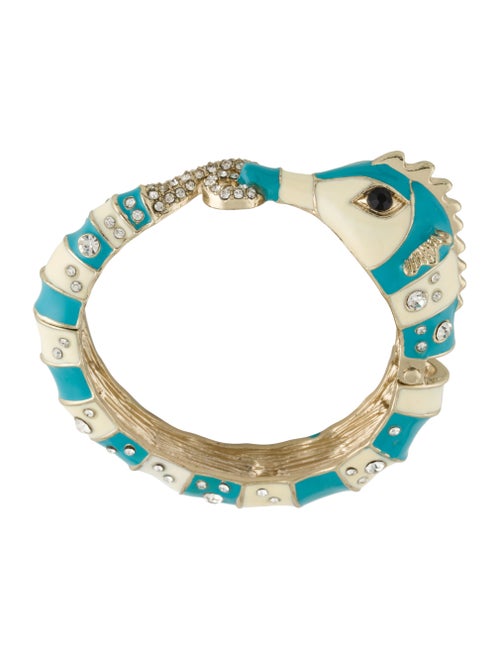 Kenneth Jay Lane Seahorse Bangle