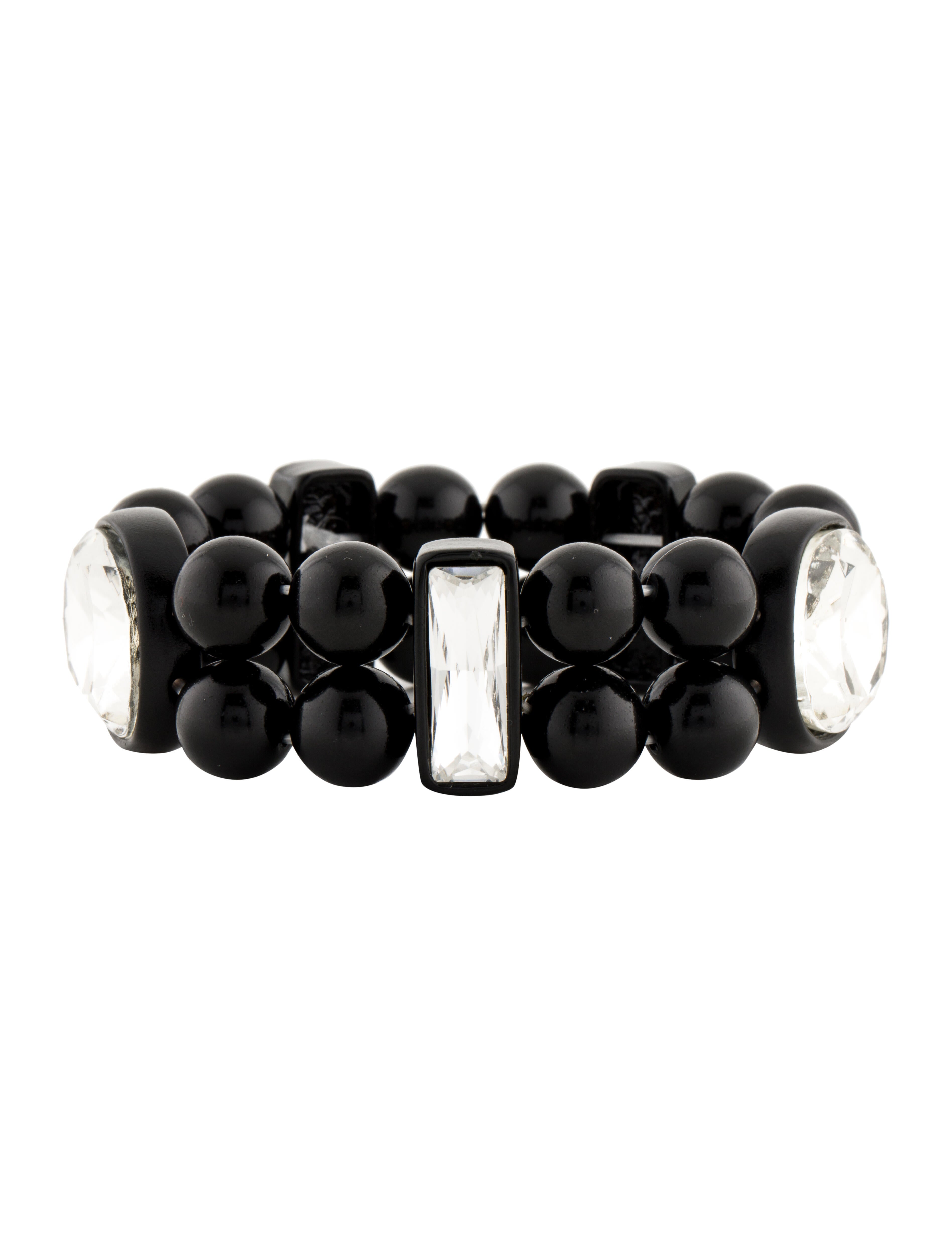 Kenneth Jay Lane Crystal Bead Bracelet