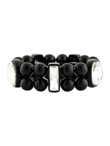 Kenneth Jay Lane Bead Crystal Bracelet