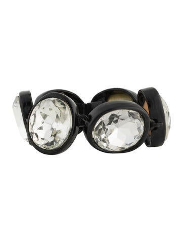 Kenneth Jay Lane Link Crystal Bracelet