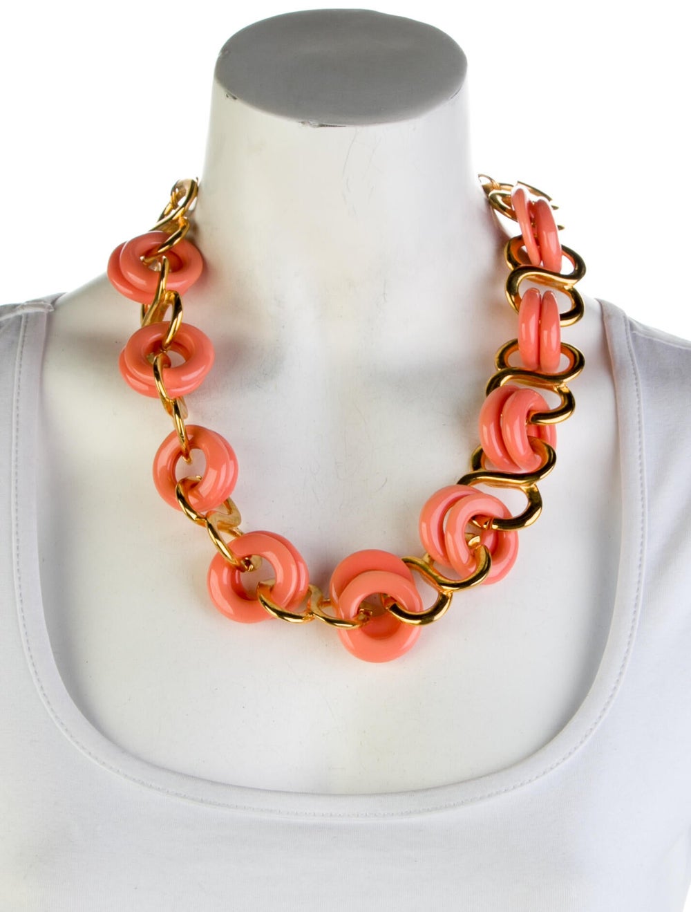 Kenneth Jay Lane Gold-Tone Metal & Resin - image 3
