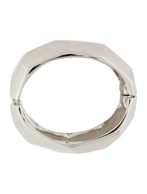 Kenneth Jay Lane Geometric Hinged Cuff