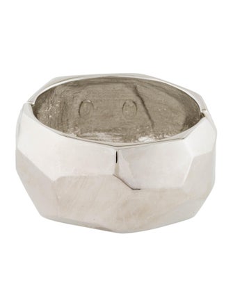 Kenneth Jay Lane Geometric Hinged Cuff