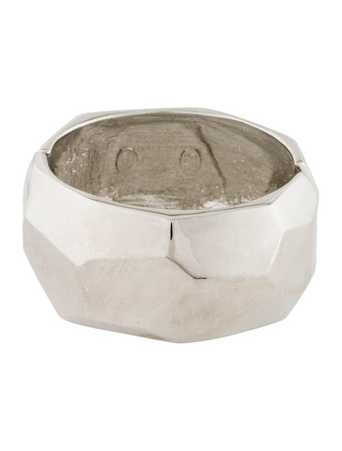Kenneth Jay Lane Geometric Hinged Cuff