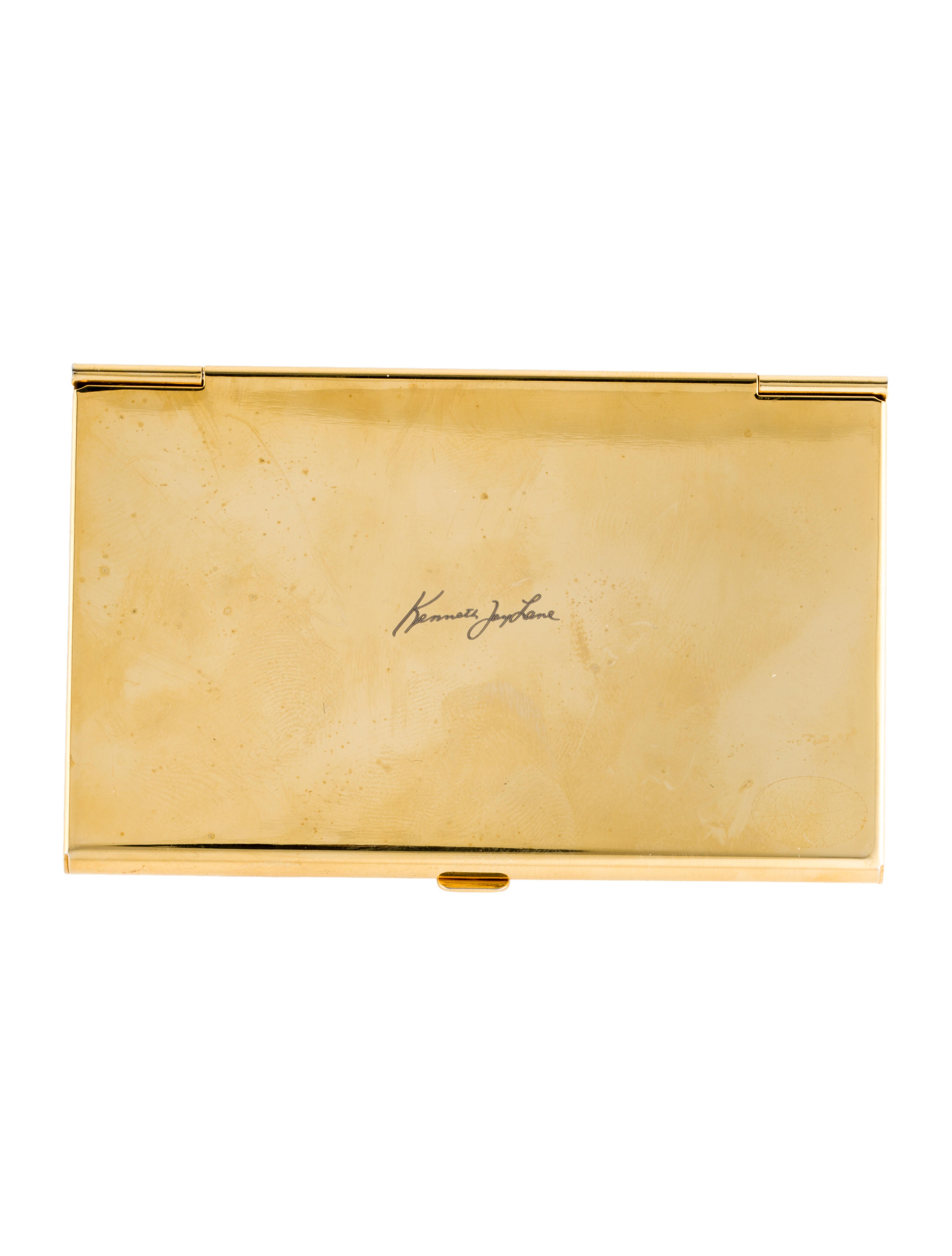 Kenneth Jay Lane Business Card Holder