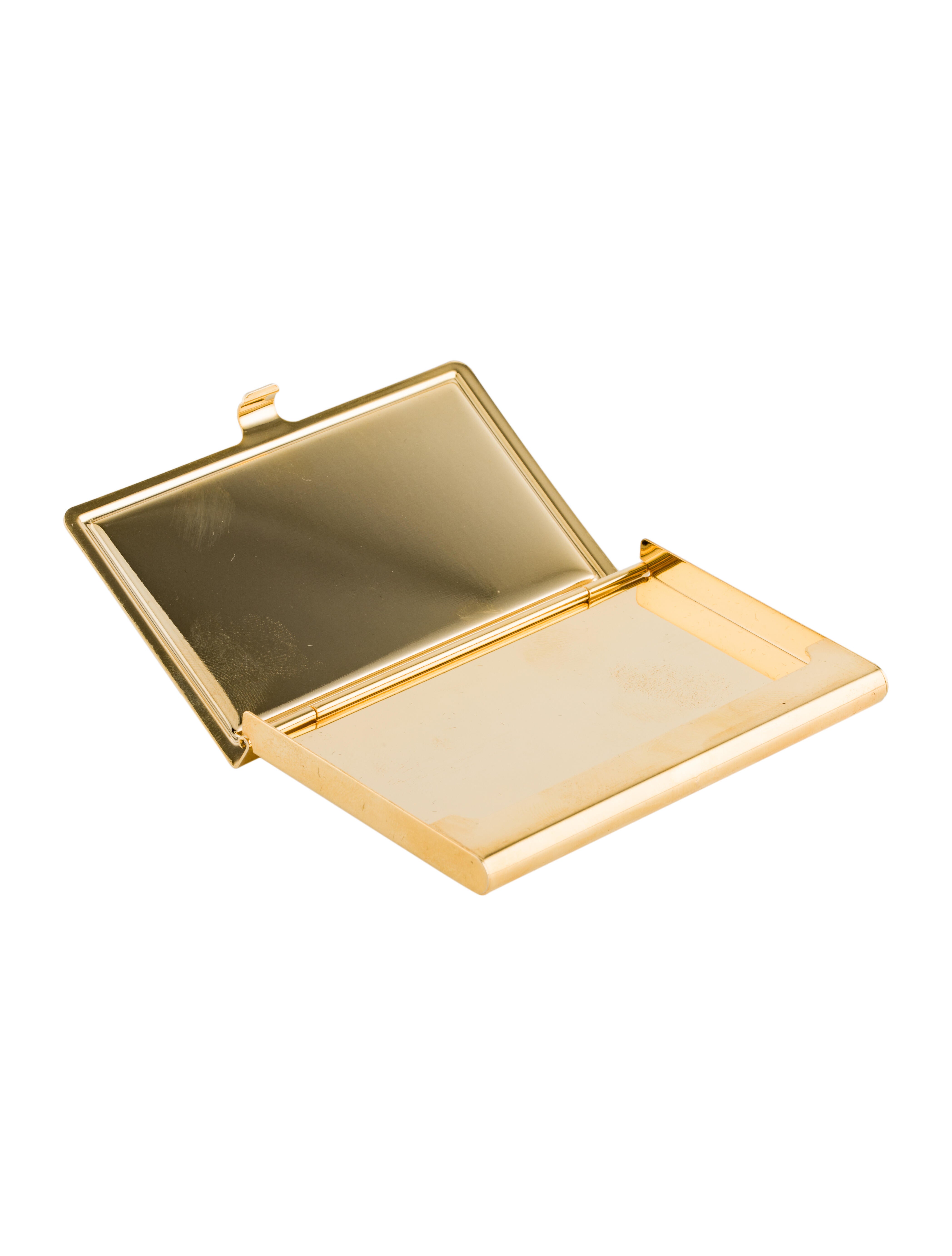 Kenneth Jay Lane Business Card Holder