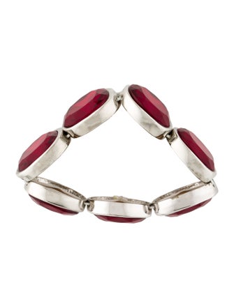 Kenneth Jay Lane Crystal Elastic Bracelet