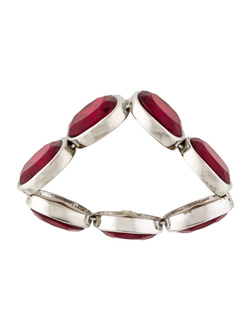 Kenneth Jay Lane Crystal Elastic Bracelet