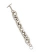 Kenneth Jay Lane Crystal Pave Chain Link Bracelet