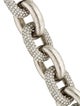 Kenneth Jay Lane Crystal Pave Chain Link Bracelet