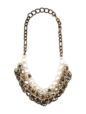 Kenneth Jay Lane Collar Multi Chain Necklace