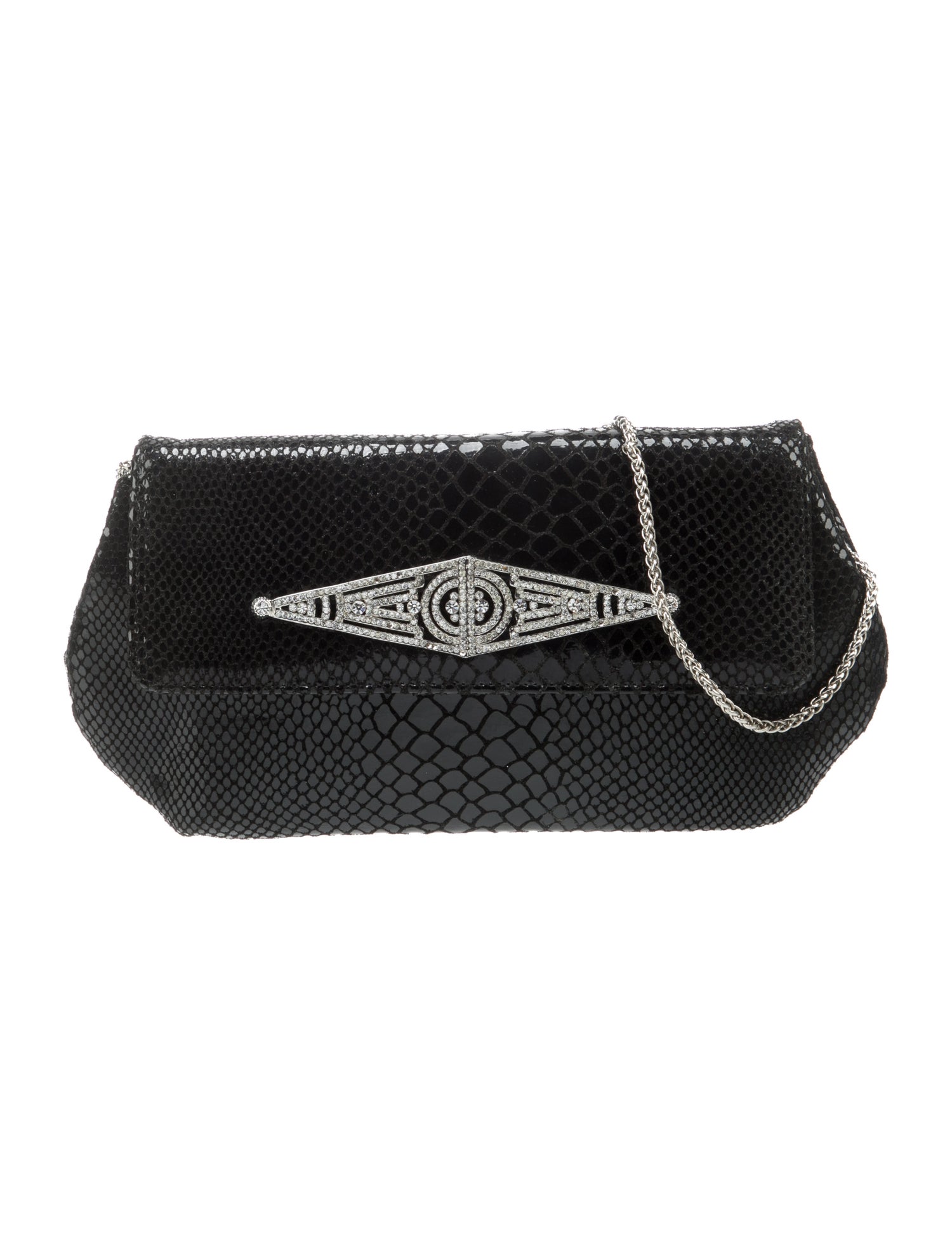 Lizzie Fortunato Canvas Clutch Grey Clutches, Handbags WL020009