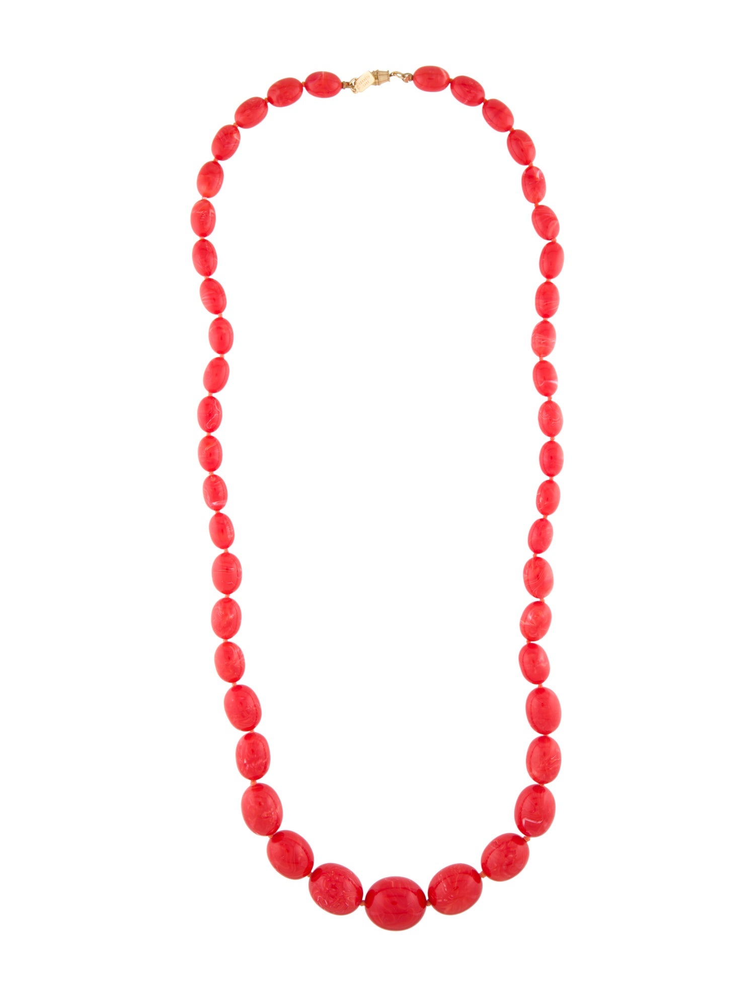 Kenneth Jay Lane Resin Bead Strand Necklace