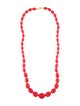 Kenneth Jay Lane Resin Bead Strand Necklace