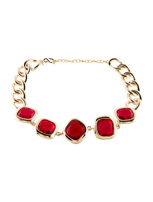 Kenneth Jay Lane Crystal Collar Necklace