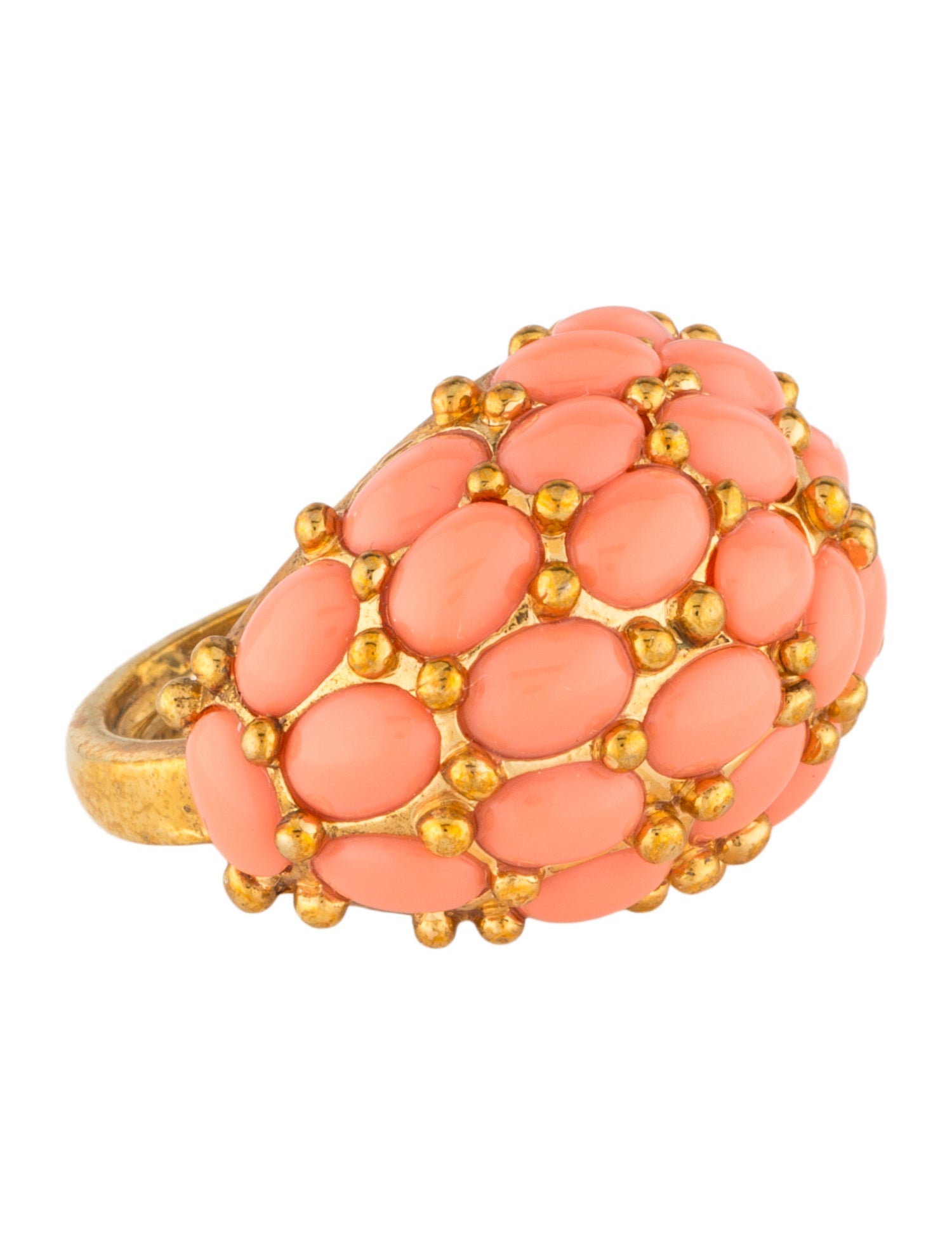 Kenneth Jay Lane Cabochon Cocktail Ring