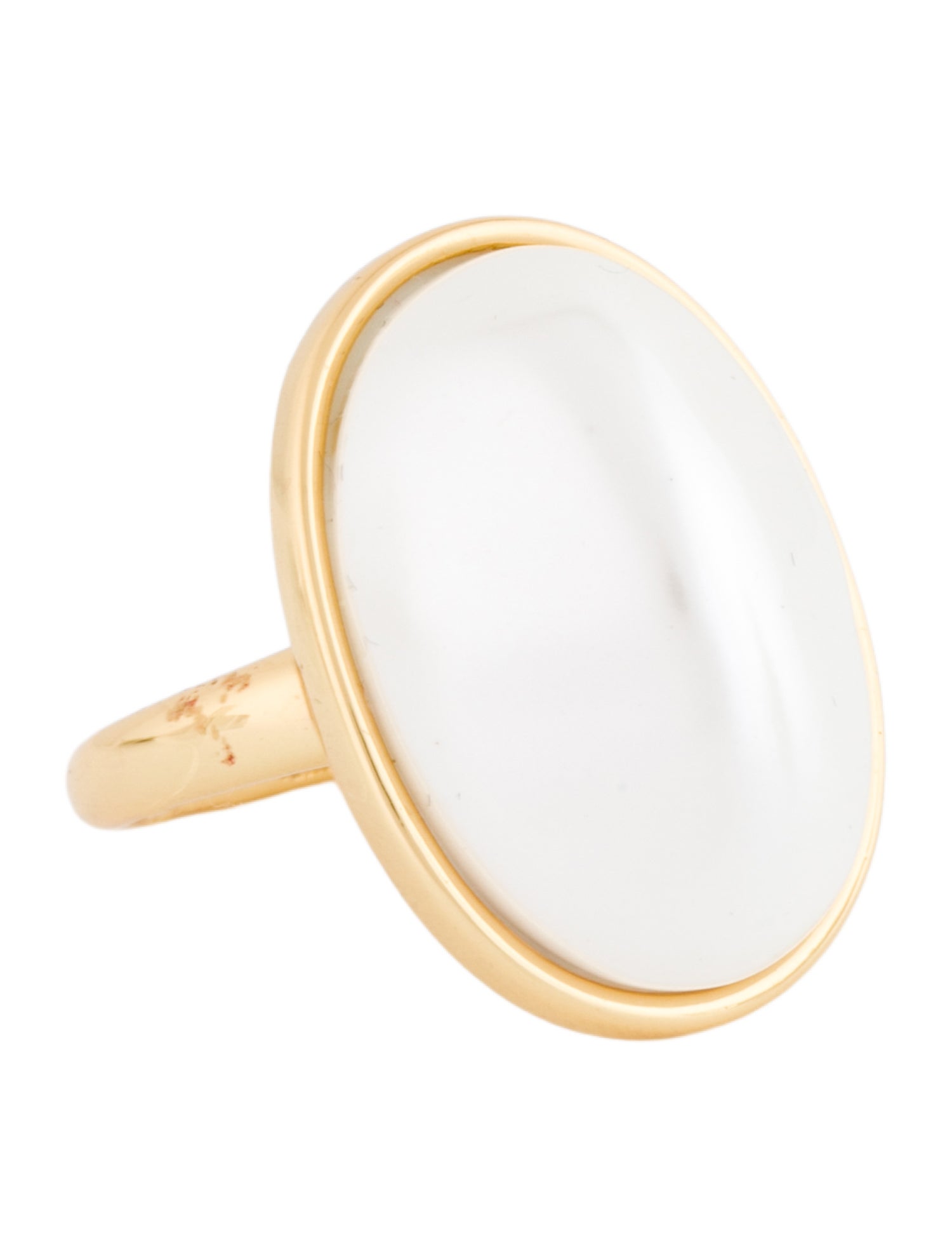 Kenneth Jay Lane Faux Pearl Cocktail Ring